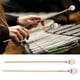 thumbnail image 1 of Mazos De Hilo Mediano, Fáciles De Usar, Suaves, Seguros, Con Cómodo, Mazos De Marimba Para Teclado Para Tocar Instrumentos En El Hogar, 1 of 7
