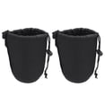 thumbnail image 2 of 2PCS Camera Lens Pouch for DSLR Camera Lens Neoprene Lens Container Size M, 2 of 8