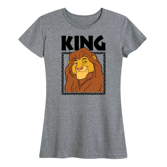 The Lion King - King Mufasa - Women's Short Sleeve Graphic T-Shirt
