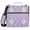 Purple Block, variant on 3 Ring Zipper Binder with Shoulder Strap Waterproof Trapper Keeper 1.5 Inch D-Ring 500 Sheets Capacity Purple Block