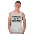thumbnail image 5 of Awkward Specialty Funny Sarcastic Tank Top T Shirts Men Women Brisco Brands L, 5 of 5