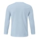 thumbnail image 4 of Camiseta informal de manga larga y cuello redondo con estampado de letras para hombre - Mezcla de poliéster suave, cuello redondo, versátil para fiestas/ocio - Tallas M-XXXL, 4 of 5