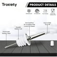 thumbnail image 2 of Liquor Bottle Dispenser Spouts \u2013 Classic Speed Pours for Alcohol, Olive Oil and Shave Ice Syrup \u2013 Rustproof Stainless Steel with Tapered Pouring Funnels and Dust Caps (10 Pack), 2 of 5