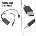 thumbnail image 2 of BUYISI For E90 E91 E92 E93 Car Auto Radio Aux Cable Adapter Accessories, 2 of 5