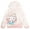 Pink tie-dye, variant on Hello Kitty French Terry Pullover Crossover Hoodie Tie Dye Toddler to Big Kid