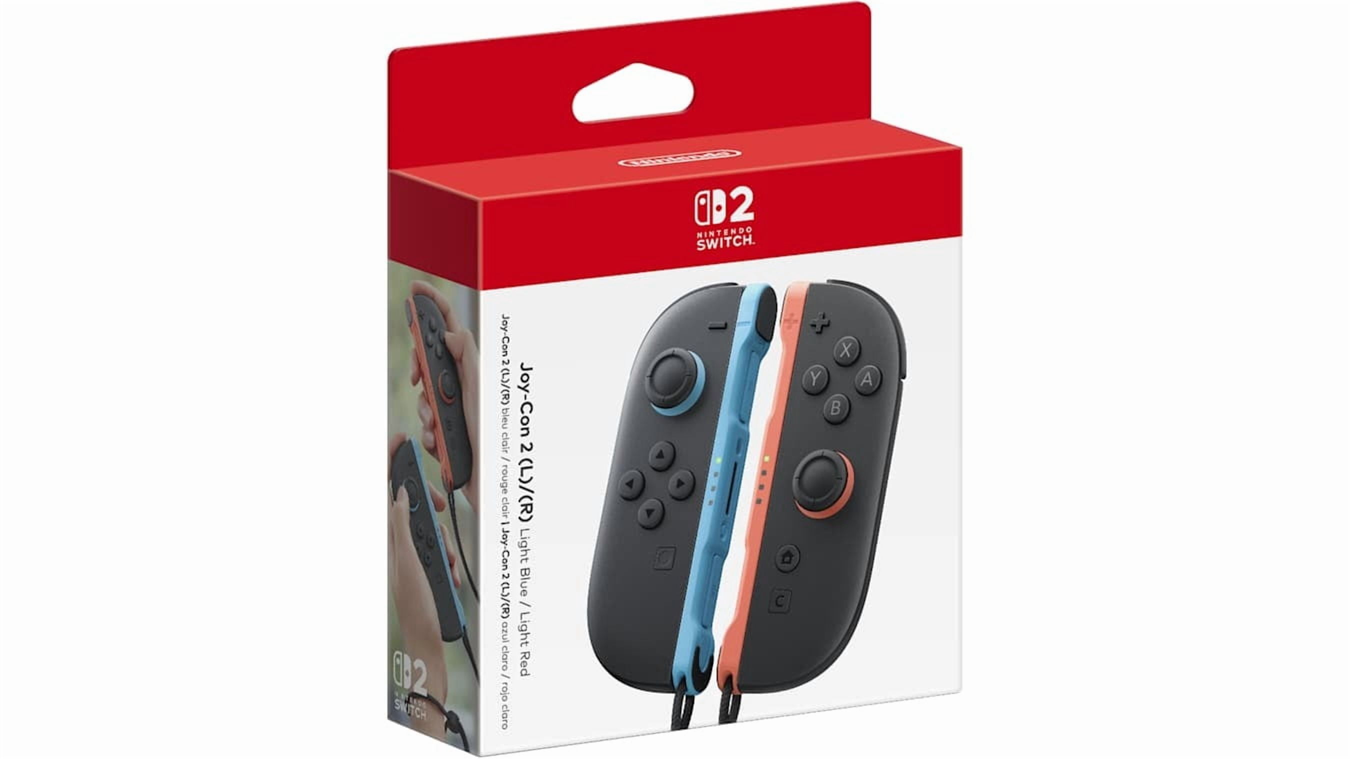 Nintendo Switch 2 Pro Controller + Joy-Con 2 (L)/(R) Light Blue