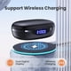 thumbnail image 5 of Auriculares Bluetooth Inalámbricos Deportivos – 90 Horas de Reproducción, IPX7 Resistentes al Agua, Estuche de Carga Inalámbrica, Ganchos para Orejas, Pantalla LED, Sonido Estéreo con Graves Potentes, 5 of 7