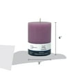 thumbnail image 4 of Mainstays 3" x 4" Pillar Candle, Unscented, Purple, 4 of 7