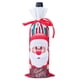 thumbnail image 1 of Wosthever Nueva y adorable funda para botella de vino, dibujos animados de Navidad, muñeco de nieve, anciano, fiesta en casa, funda con cordón Herramientas y accesorios para hornear 1, 1 of 6