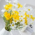 thumbnail image 7 of SPRING PARK 5-head Bouquet Flowers Artificial Home Silk Wedding Fake Party Flower Decor Leaf Floral, 7 of 7