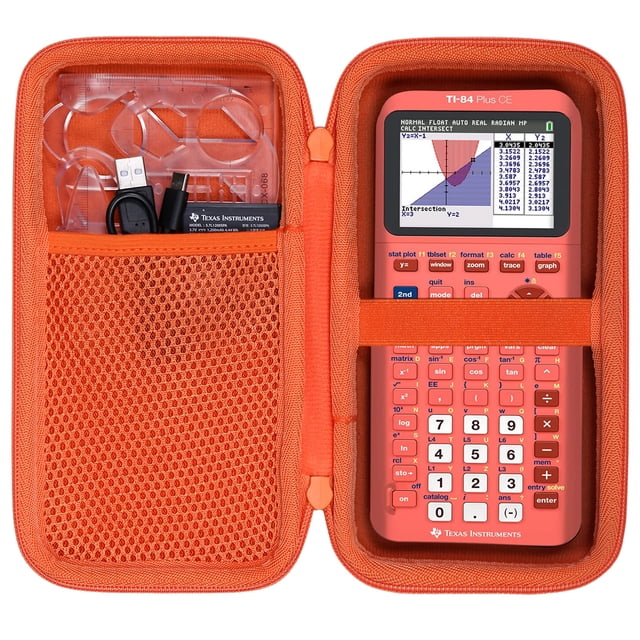 Maletín de transporte CO2crea TI-84 Plus CE Python Coral