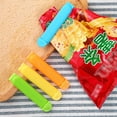 thumbnail image 4 of Youkk 10pcs Sealing Clip Plastic Food Bag Sealing Clamp Portable Kitchen Snack Sealer Color Random, 4 of 9