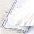 thumbnail image 5 of Dekeyoo Juego de fundas de almohada con volantes, paquete de 2 fundas de almohada con bordes con volantes, 100% microfibra cepillada, tamaño estándar, fundas de almohada con cierre de sobre (20 x 26 p, 5 of 5