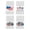 F, variant on Sm:)e Star God Bless America Let Freedom Ring 4th of July Kitchen Dish Towels Set of 4 18x26 Inch, Red, Soft & Absorbent Patriotic Independence Day Washcloth