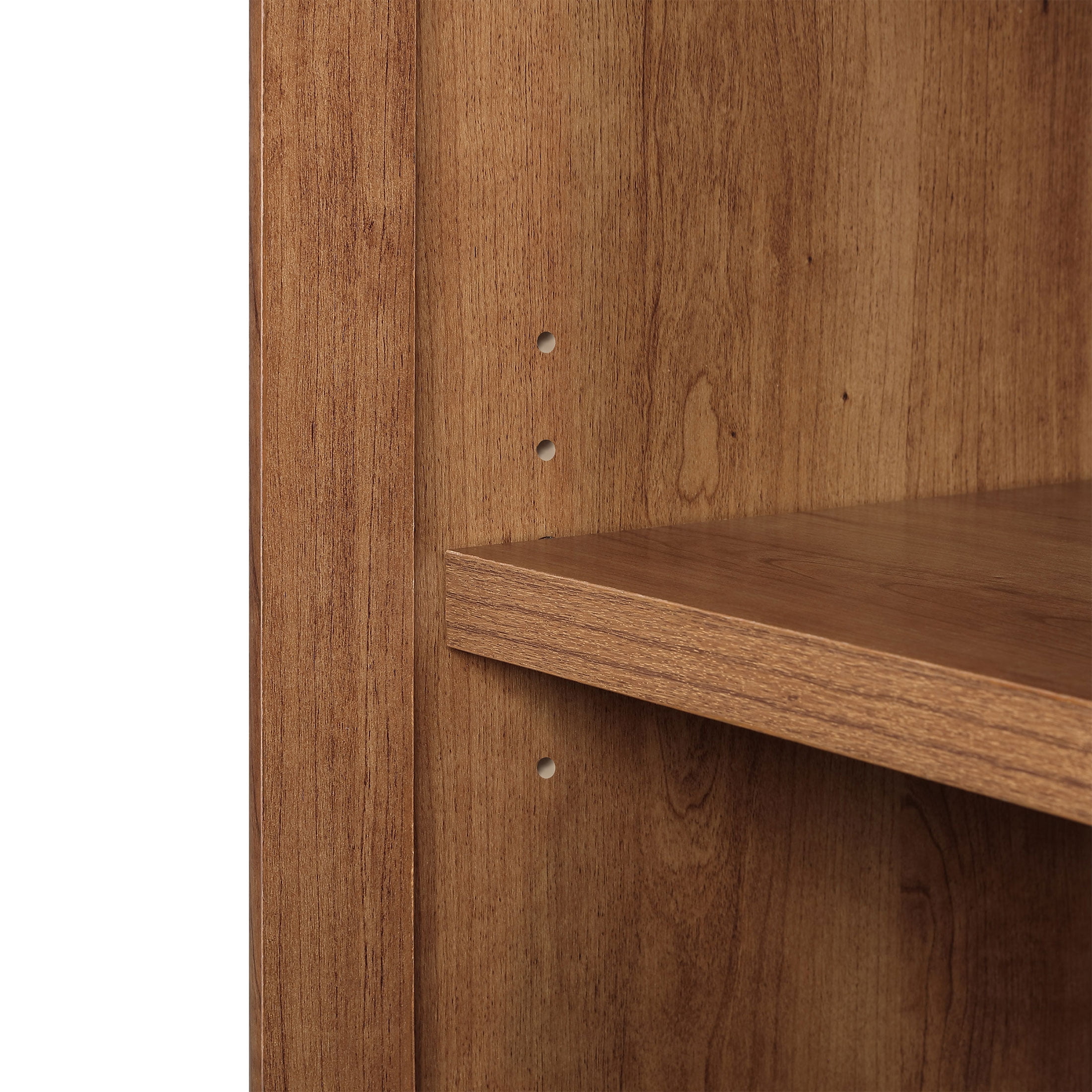 Better Homes & Gardens Greyson Glass Door Buffet Cabinet, Acorn Finish