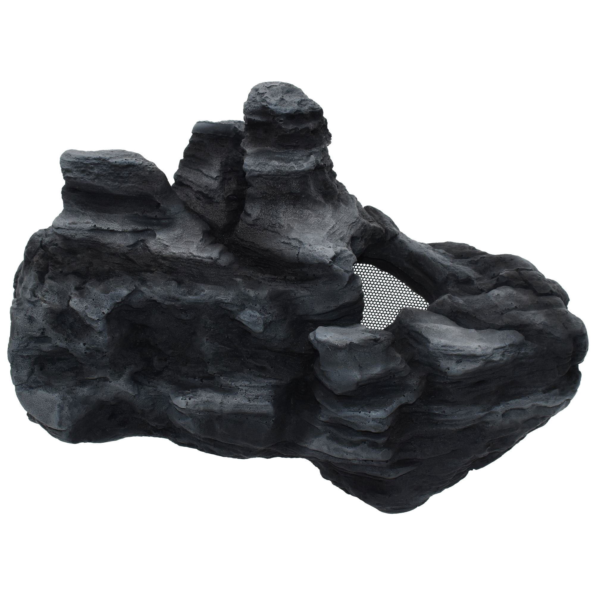 Komodo Magnetic Reptile Burrow Hide Out, Habitat Ornament for Aquarium, Terrarium or Vivarium Tank