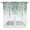 Green, variant on Yellow Eucalyptus Leaves Kitchen Window Curtains, Swag Curtains Valance for Bedroom Living Room Bathroom, Spring Floral Summer Botanical Rod Pocket Window Curtain Block Drapes 2 Panels 28"x36"