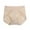 Beige, variant on Kmdttou Panties for Women Pack Cotton Ladies Comfortable Solid Color Large Size Abdominal Panties Hight Waiste Underpants (Regular & Plus Size)