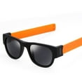 thumbnail image 2 of Cycling Sunglasses for Men Women Goggles Creative Glasses Sunglasses Wristband Polarized Cycling Sunglasses Foldable Glasses Orange, 2 of 4