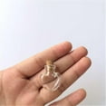 thumbnail image 4 of Ksopiavobs Mini Cute Glass Bottles Pendant Love Hearts Shape Small Diy Hanging Bottles With Cork Diy Jars Gifts Vial (100, Heart), 4 of 5