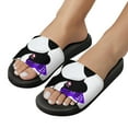 thumbnail image 5 of GZHJMY Stylish Slides for Women Men, Dabbing Panda Soft Flexible Slip-on Sandals Slippers, 5 of 7