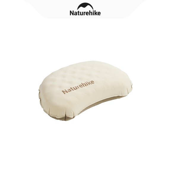 Naturehike, Inflatable Sponge Pillow, 2-in-1 Portable Inflatable Pillow for Sleeping, Stain-repellent Backpacking Sleeping Pillow, Ultralight Camping & Travel Pillow, Adjustable Height, Noiseless.