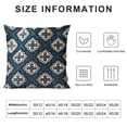 thumbnail image 5 of YINGXI Throw Pillow Covers, Abstract Decorative Pillow Covers Digital Printing Blended Fabric for Couch Sofa Bed Invisible Zipper 18x18in, 5 of 5