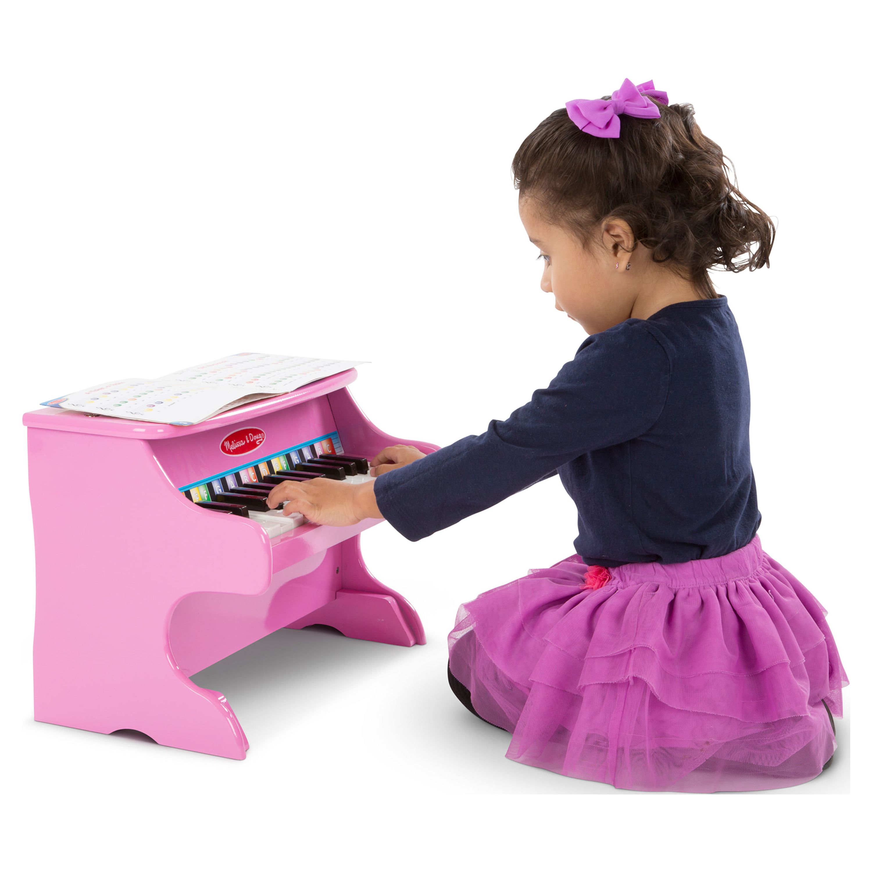 Melissa & Doug Learn-to-Play Pink Piano photo 8