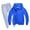 bleu, variante sur WEAIXIMIUNG Articles pour Bébé pour Enfant Tout-Petit Garçons Filles Manches Longues Imprimés Chandail à Capuchon Chaud Chandail Hauts Pantalons Tenues pour Enfants Survêtement