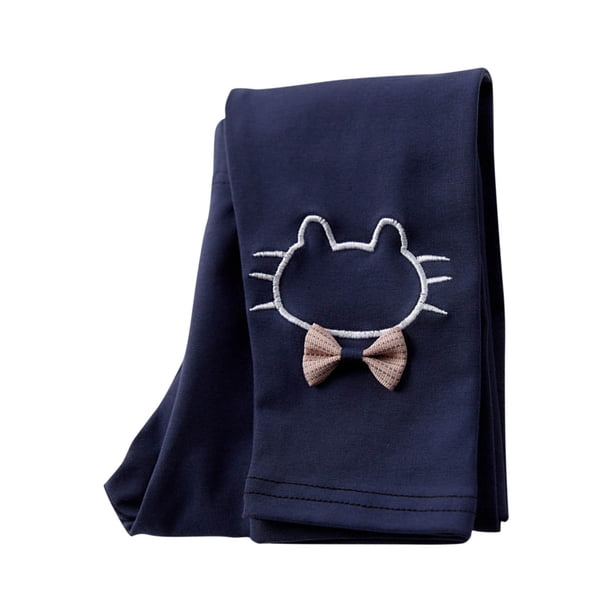 Odeerbi 2-11 Años Niñas Mallas de Algodón Elástico Pantalones Impreso Deportes Casual Pantyhose