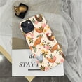 thumbnail image 3 of Case Compatible with iPhone 14 Plus, Scratch Resistant Hybrid Double Layer Hard Shell, Flower Chicken, 3 of 6