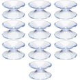 thumbnail image 1 of Paquete de 10 ventosas pequeñas de 30 mm de doble cara, ganchos de plástico transparente, protectores de mesa de PVC y vidrio, soportes adhesivos fuertes., 1 of 9