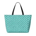 thumbnail image 2 of Easygdp Aquamarine Glitter1 Bolsa de Viaje de Playa de Gran Capacidad, Bolsa Tote Perfecta para la Playa, Escapadas de Fin de Semana y Viajes, 2 of 7