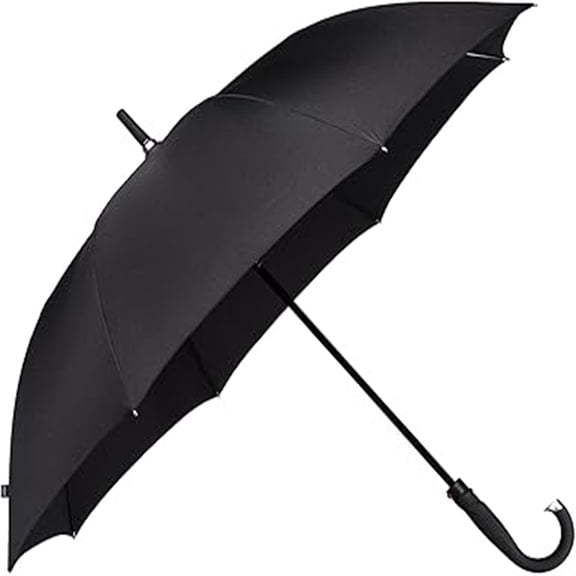 Premium Travel Umbrella - Windproof & Compact for Men & Women, Automatic Open Close, Fits in Purse Laptop Bag or Backpack, Strong Frame for Heavy Rain & Sun UV Protection