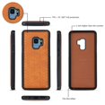 thumbnail image 4 of Galaxy S9 Wallet Detachable Case, Dteck [wrist band][14 Card Slots] Zipper Purse Phone Case Multi-functional Folio Flip Weave PU Leather Removable Magnetic Back Cover For Samsung Galaxy S9,Yellow, 4 of 8