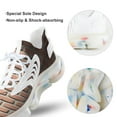thumbnail image 7 of Red Brick Wall, Brick Stone Wall Walking Shoes for Men Woman Lightweight Tennis Fashion Elastic Sports Shoes Cushion Basketball Shoes, 7 of 7