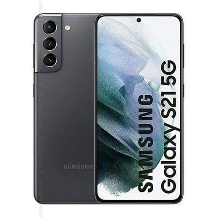 Pre-Owned Samsung Galaxy S21 5G G991U 256GB Gray Unlocked Smartphone (Refurbished: Good)