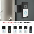 thumbnail image 2 of AEVXKHI 2 Sets Video Doorbell Mount, Anti Theft Camera Doorbell Mount, No Drilling Doorbell Mounting Bracket, Not Block Doorbell Motion Sensor, Multipurpose Doorbell Door Holder for Houses Apartments, 2 of 10