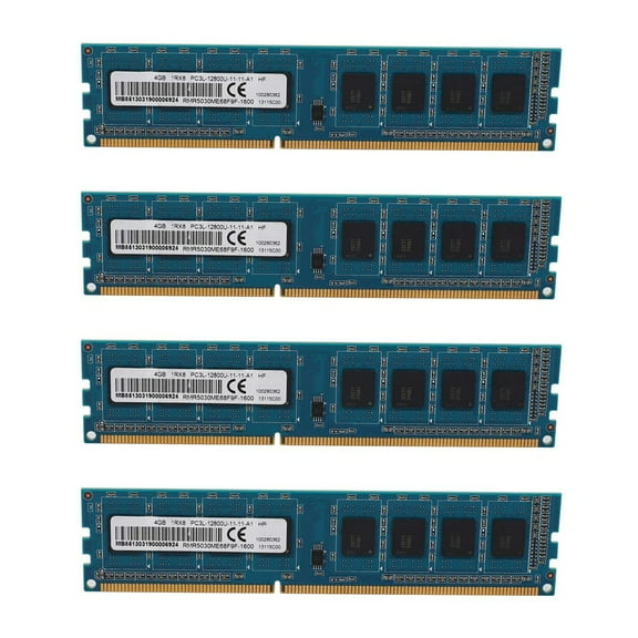 DDR3 4GB Desktop Memory 1RX8 PC3L-12800U for AMD Motherboard