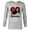 Athletic Heather, variant on Marvel Studios Ms. Marvel I Heart Kamala - Long Sleeve T-Shirt for Men - Customized-White