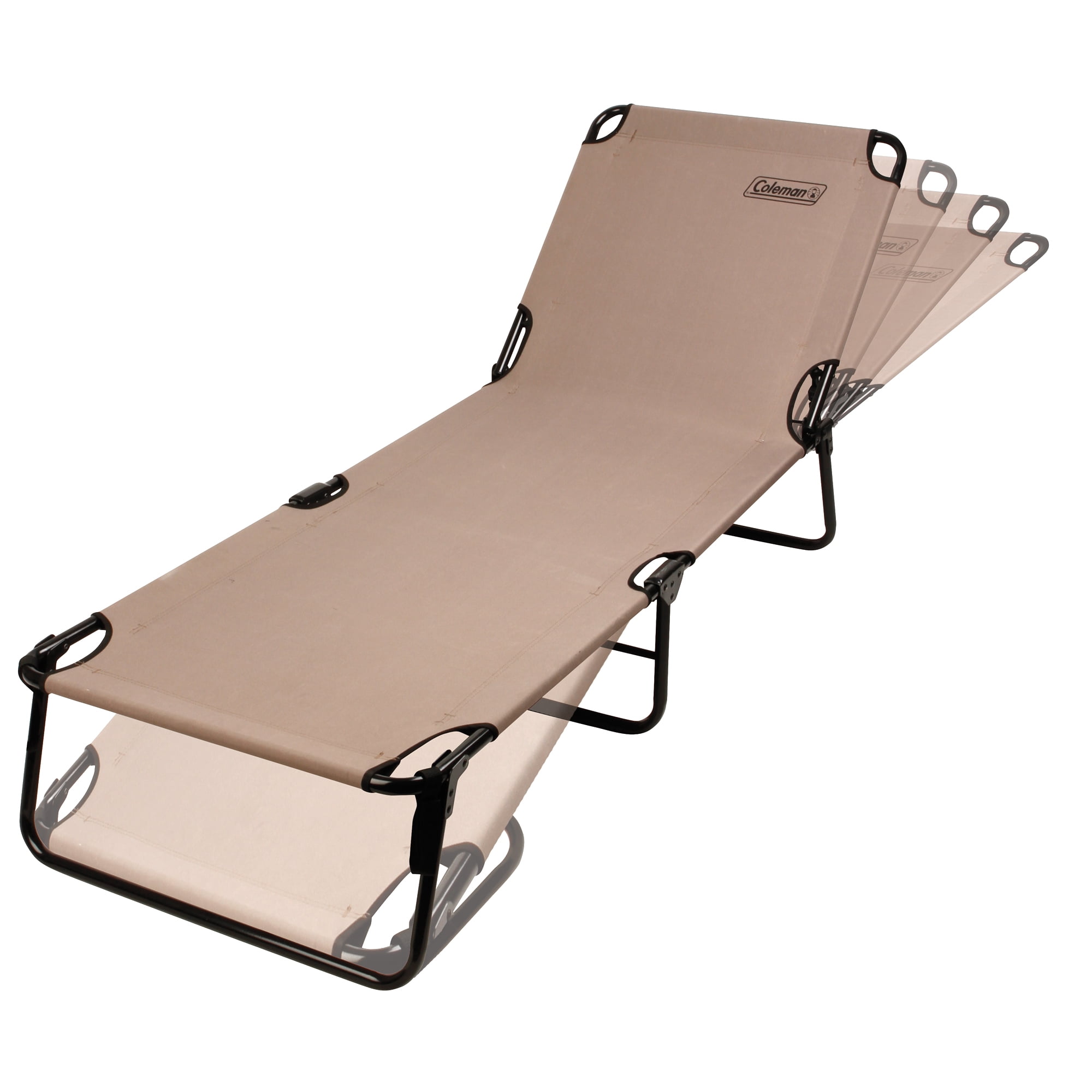Coleman Convertible Cot and Lounge Chair with 6 Reclining and Folding  Positions