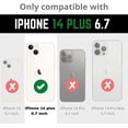 thumbnail image 3 of Designed for iPhone 14 Plus and 15 Plus Case, 6.6ft Drop Protection, Full Body Screen Camera Protective Phone Case, Cherry Pink Nude Pink, 3 of 6