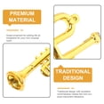 thumbnail image 2 of KAKOWELY Mini Instrument Ornament 1 Set Mini Plastic Musical Instrument Simulation Miniature Instrument Model1.77"X0.55"X0.39", 2 of 5