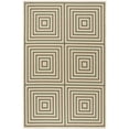 thumbnail image 2 of Safavieh Linden Amelia Geometric Indoor/Outdoor Area Rug, Cream/Green, 4' x 6', 2 of 8