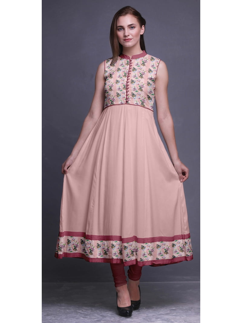 chinese dress ladies Designer Embroidered Blush Pink Indian Outfit for Wedding – Nameera by  Farooq main image 0