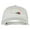 White, variant on Iowa Wild Prairie with Map Embroidered Unstructured Washed Cap - Black OSFM