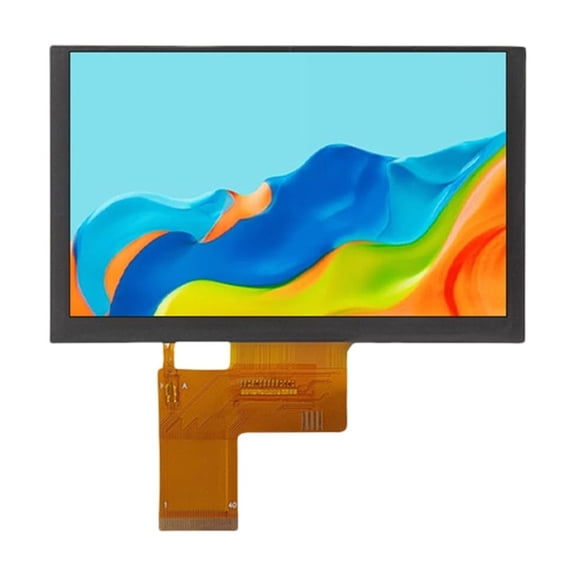 Tizuqe 5Inch TFTs Display Screen 64.8x108mm View Area Wide Temperature Ranges Application