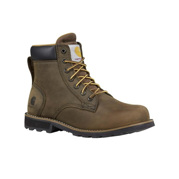 Bota de trabajo Carhartt Frontier para hombre, piel, punta blanda, 15 W