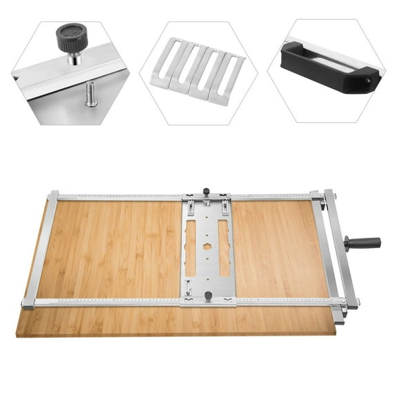 Electric Circular Saw Guide System Track Rail Edge Positioning Cutting Board 7"