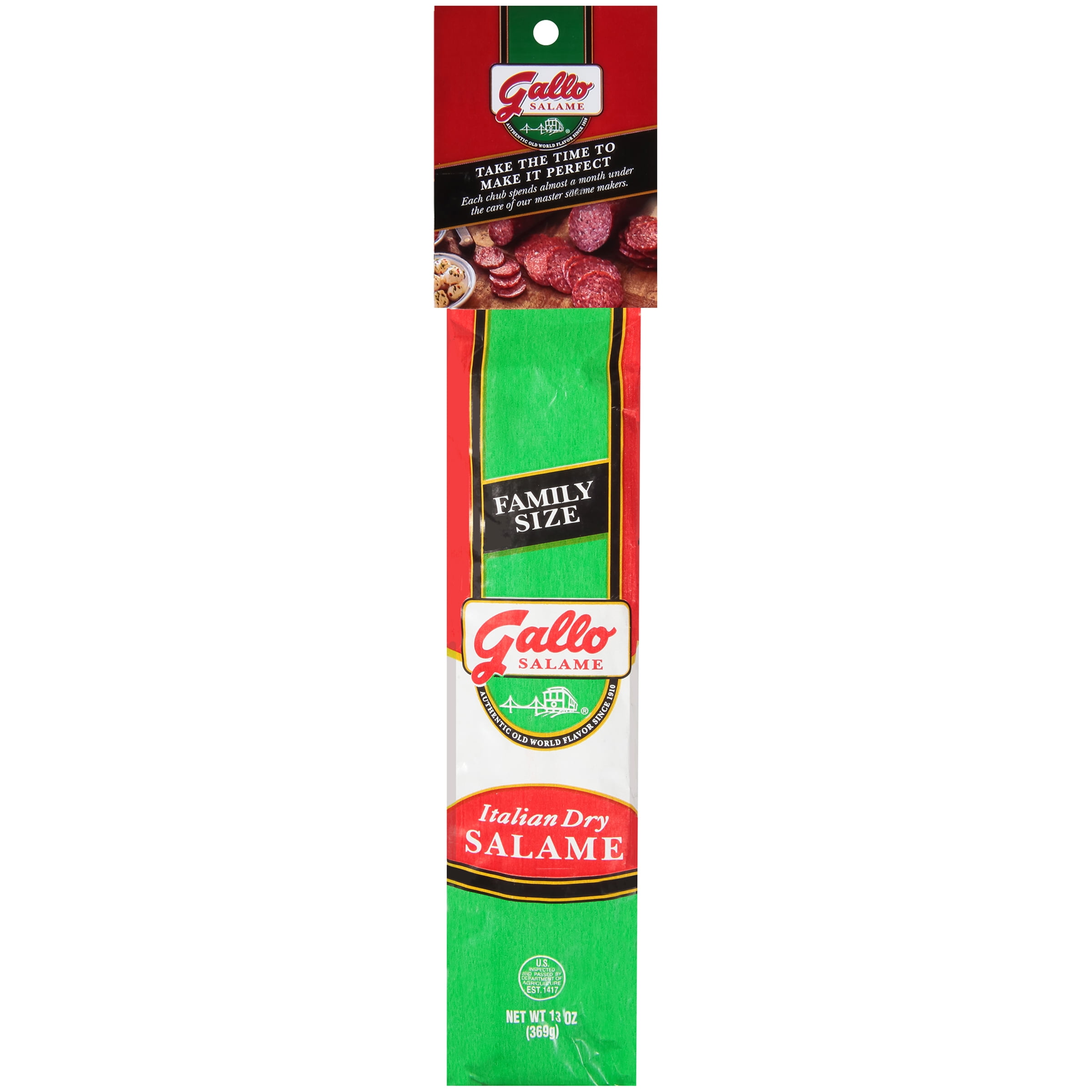 Gallo Salame Italian Dry Salame, 16 oz